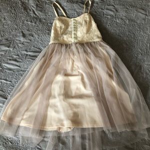 Tulle & lace dress